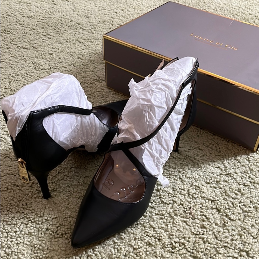 Louise et Cie Black Heels